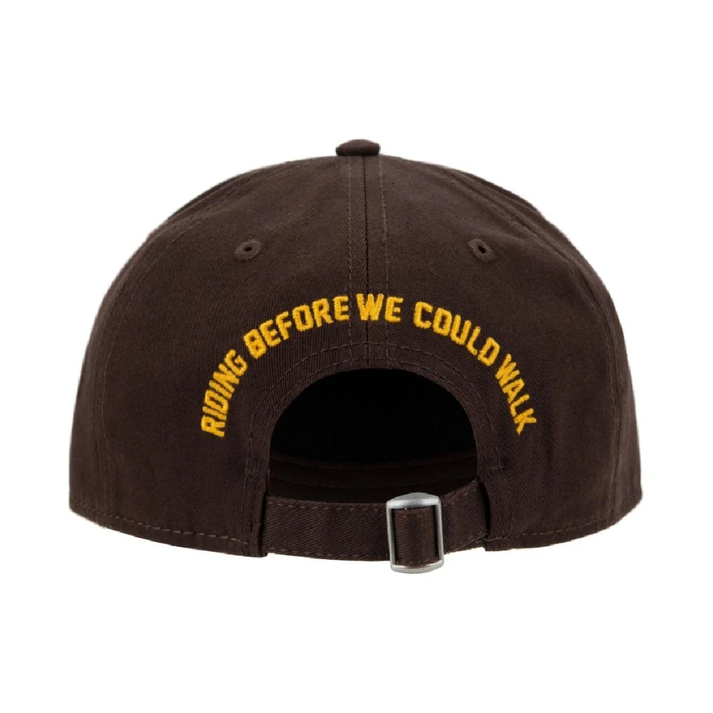 Dsquared2 Vintage Baseballpet met gesp Brown Unisex