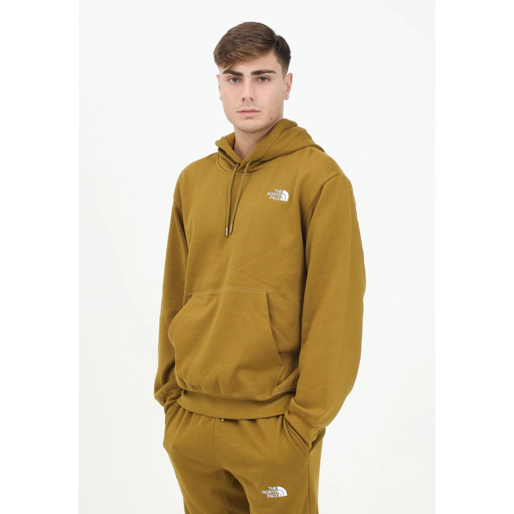 The North Face Groene Essential hoodie trui Green Heren