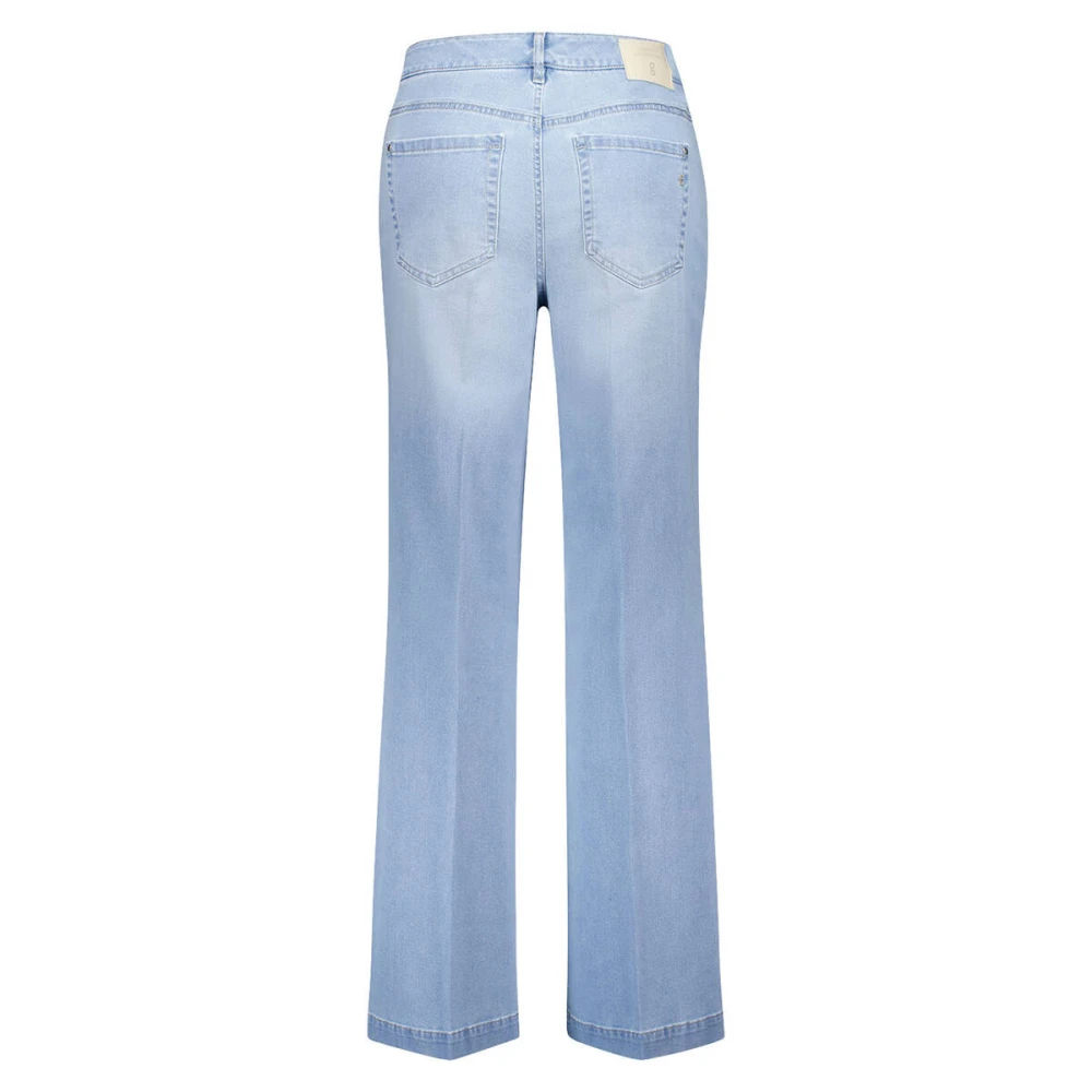Gardeur Wijde Pijp Vrouwelijke Broek Feliza7 Blue Dames