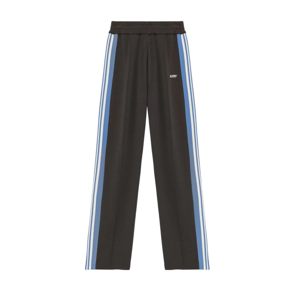 Autry Men's Gray Knitted Tennis Viscose Joggers - Sweatpants - S - Trousers