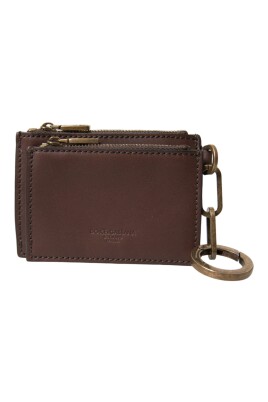 brown-leather-keyring-coin-purse-wallet