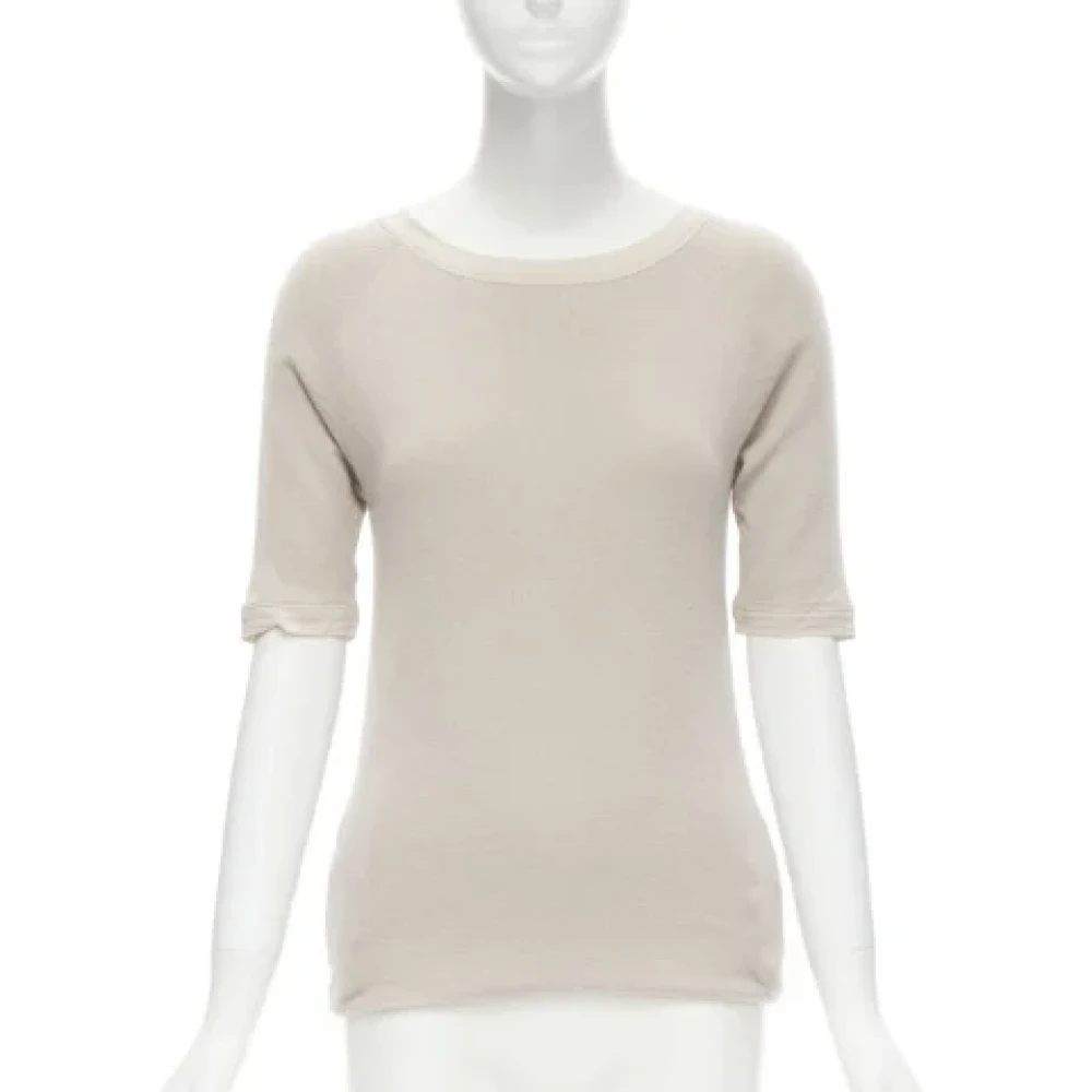 Chloé Pre-owned Cashmere tops Beige Dames