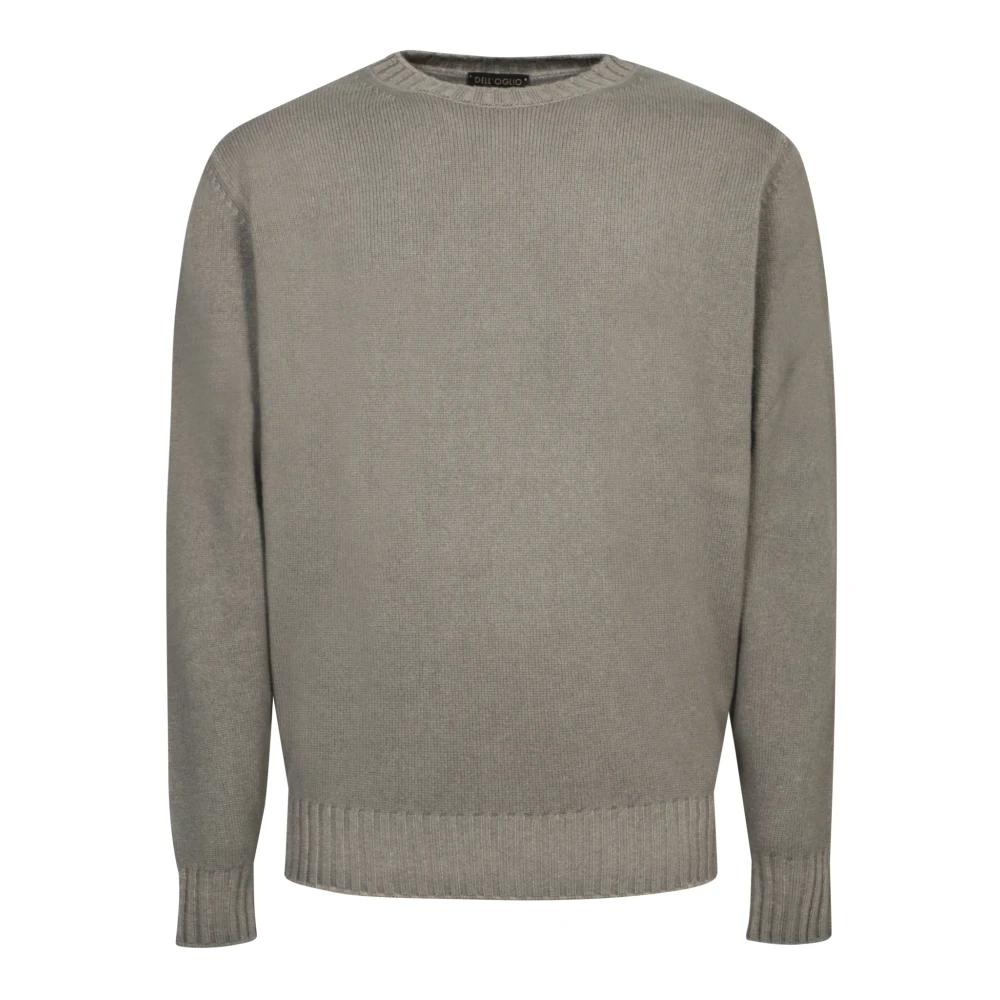 Dell'oglio Beige Gebreide Kleding voor Moderne Man Beige Heren