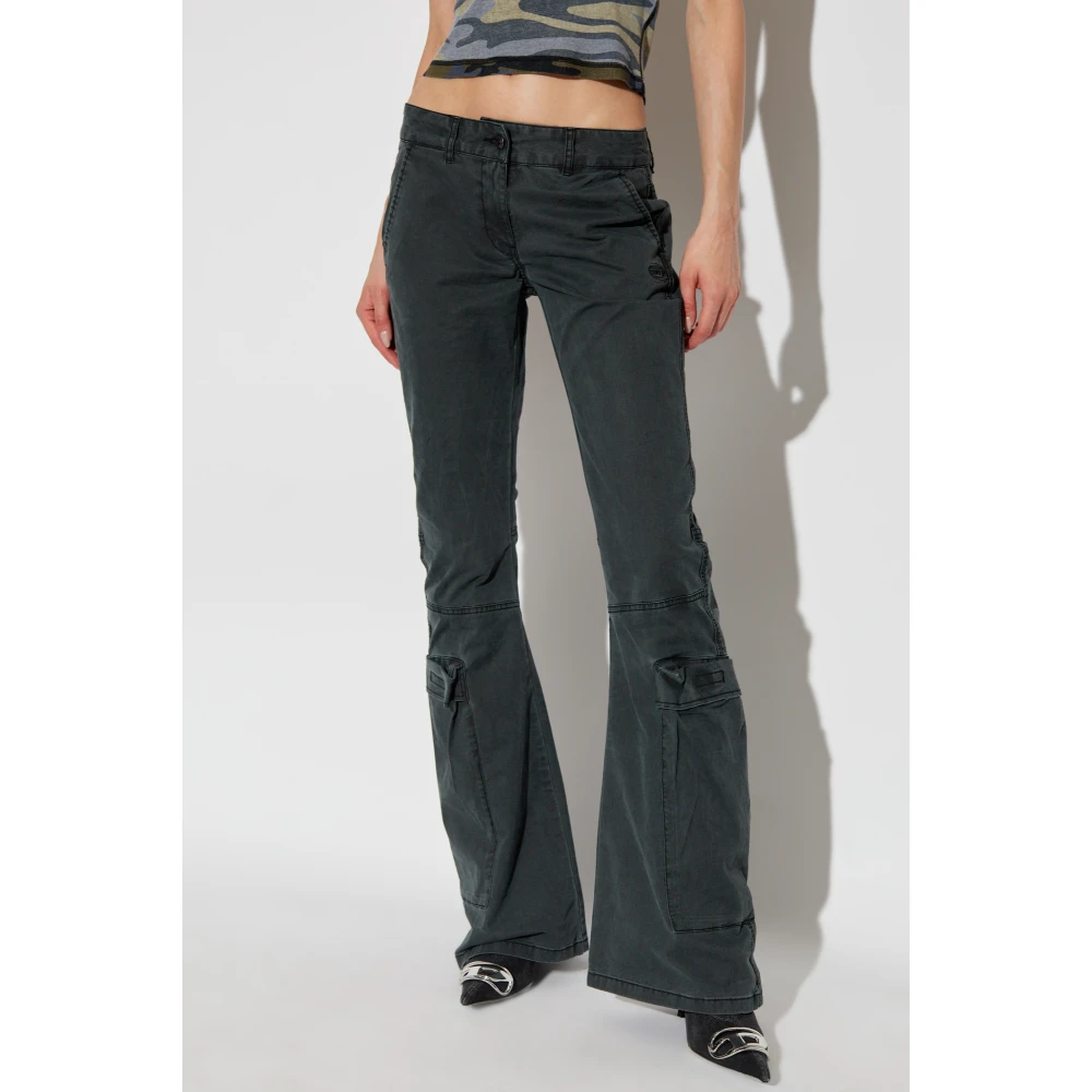 Diesel Broek P-Ower Gray Dames