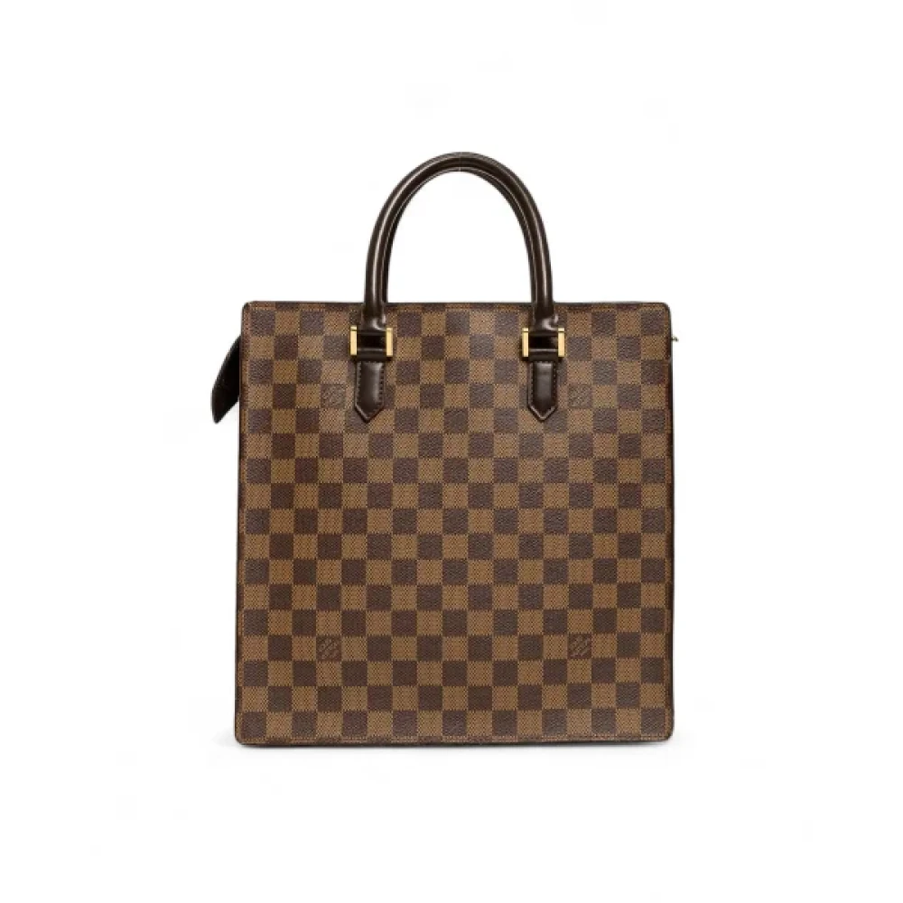 Louis Vuitton Vintage Pre-owned Fabric handbags Brown Dames