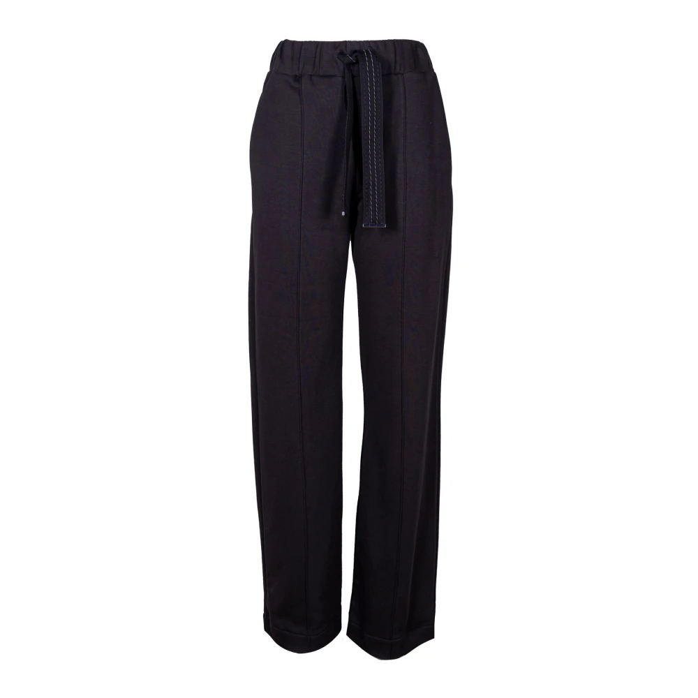 Dondup Dames sweatpants met elastische tailleband Black Dames