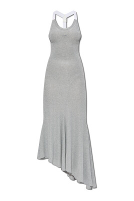 ribstrikket-off-shoulder-kjole