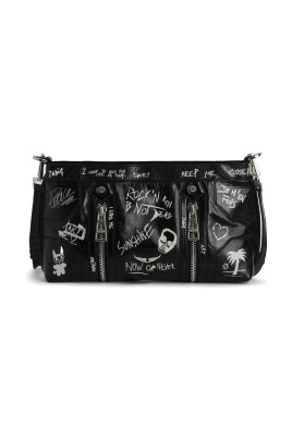 glossy-leather-shoulder-bag-with-logo-print