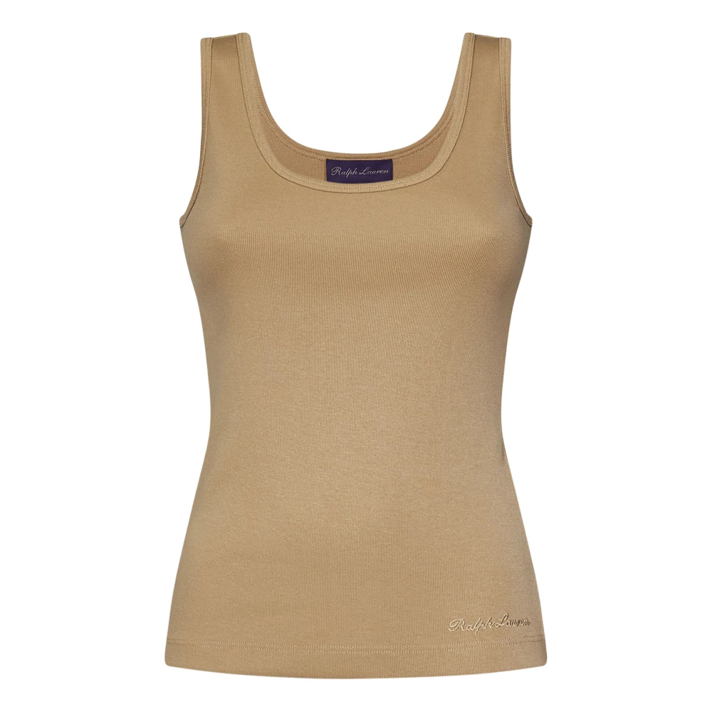 Polo Ralph Lauren Bruin Topkleding Elegantie Stijl Comfort Brown Dames