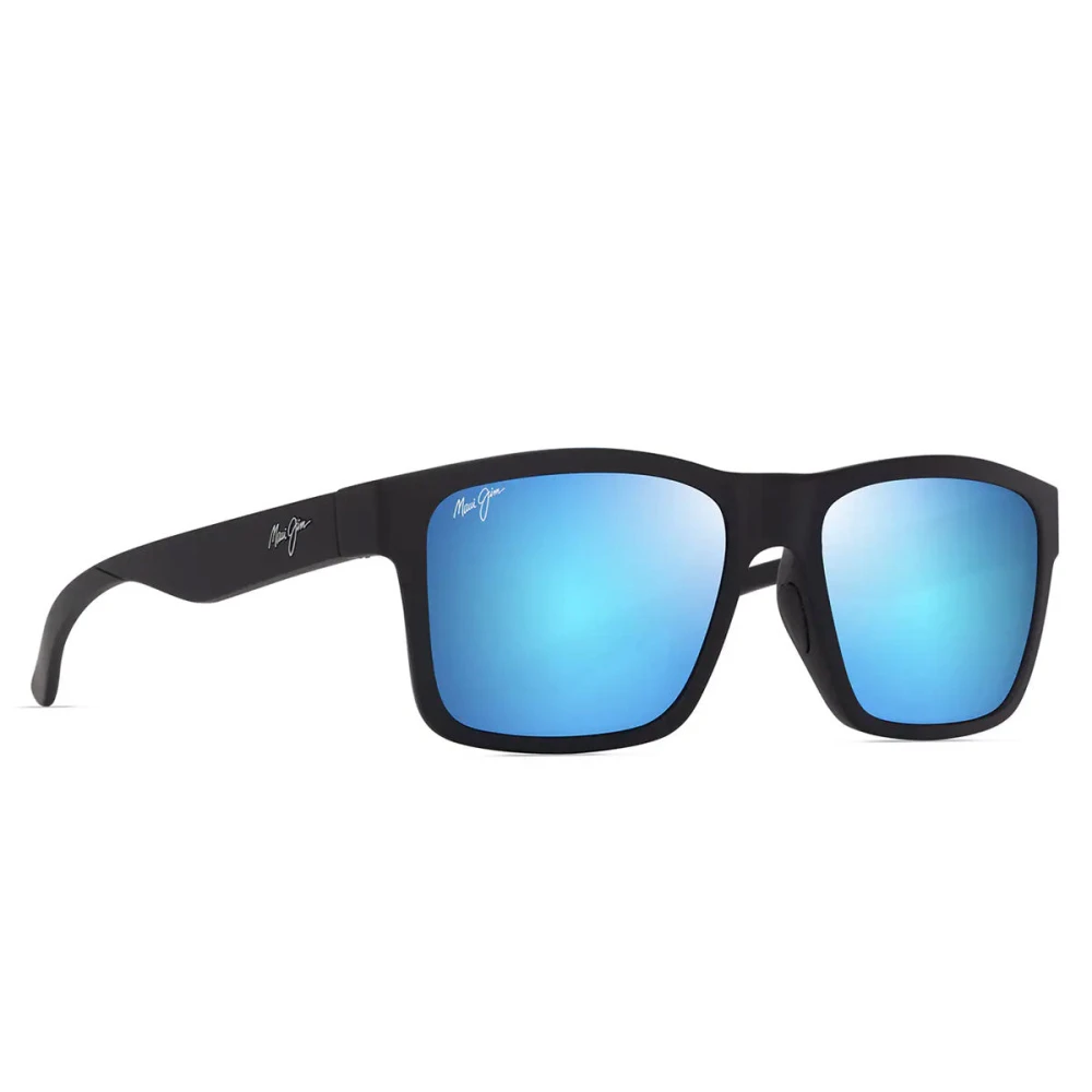 Maui Jim Unisex Black Sunglasses, 57 Mm, The Flats