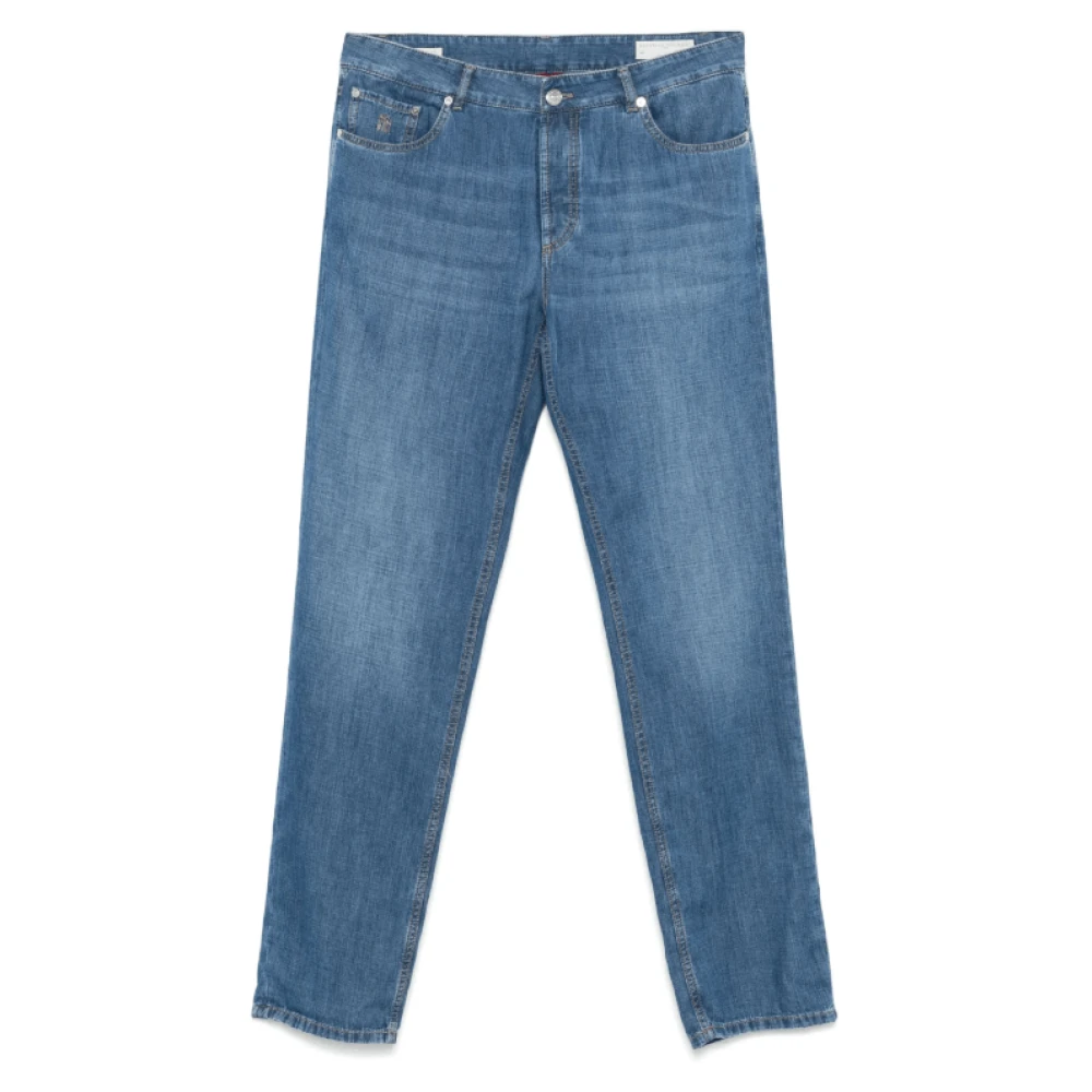 Jeans > Straight Jeans - - Brunello Cucinelli - Modalova