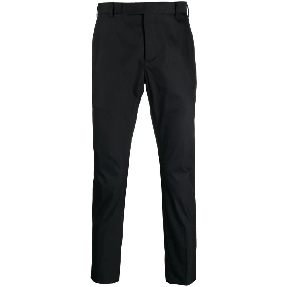 Pt01 Slim-fit Trousers Black Heren