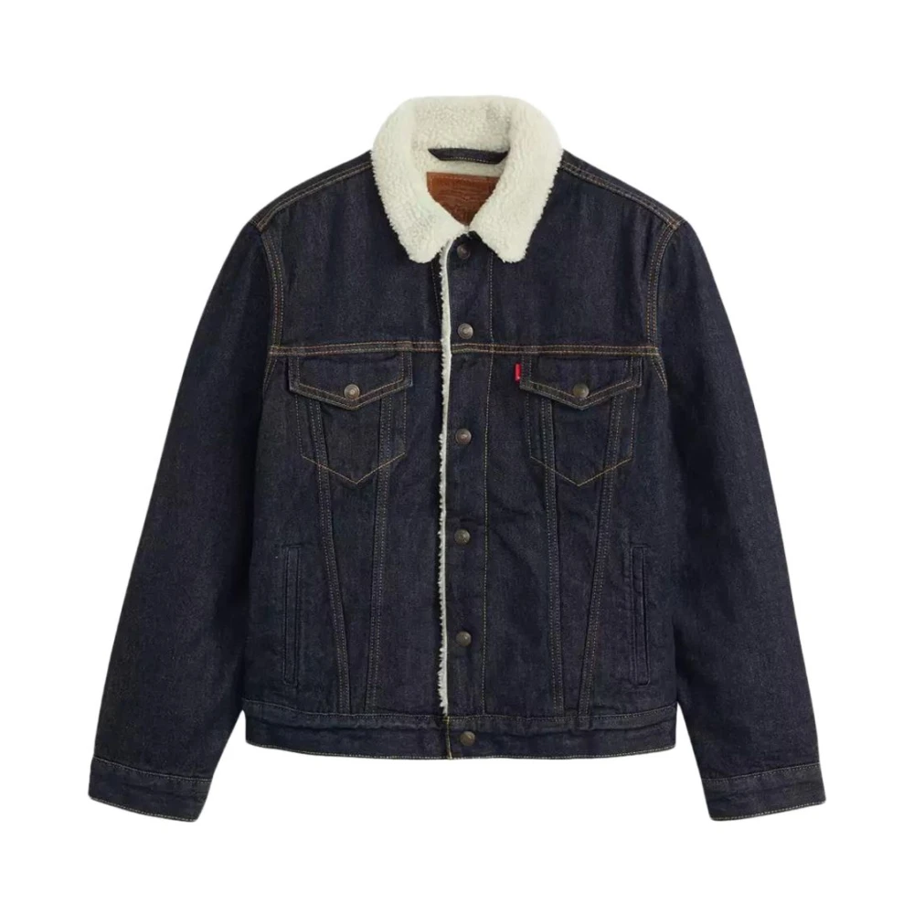 Levi's Herren Blau Jacken, Mgröße: