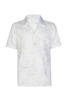 chemise-florale-a-manches-courtes-en-lin-et-coton