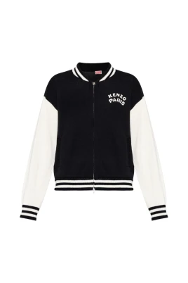 Paris Emblem Varsity Cardigan