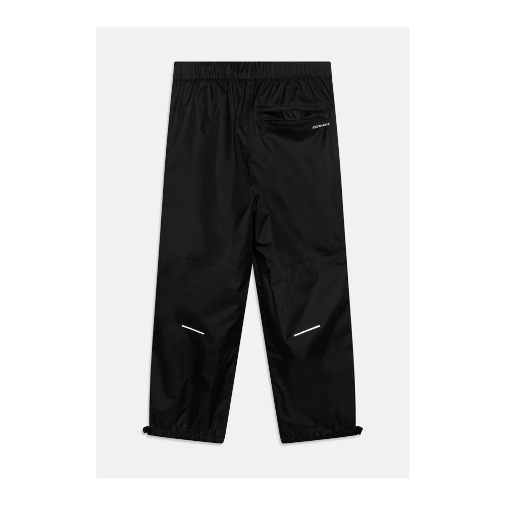 The North Face Regenbroek Zwart Rechte pasvorm Bedrukt logo Black Unisex