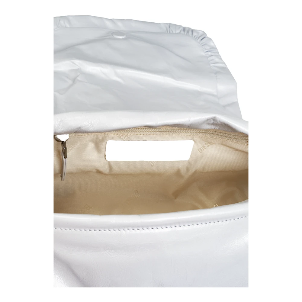 Diesel Schoudertas Scrunch-D White Dames