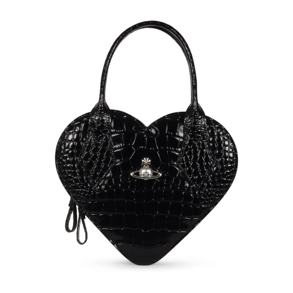 Vivienne Westwood Women's Black Josephine Heart Crossbody