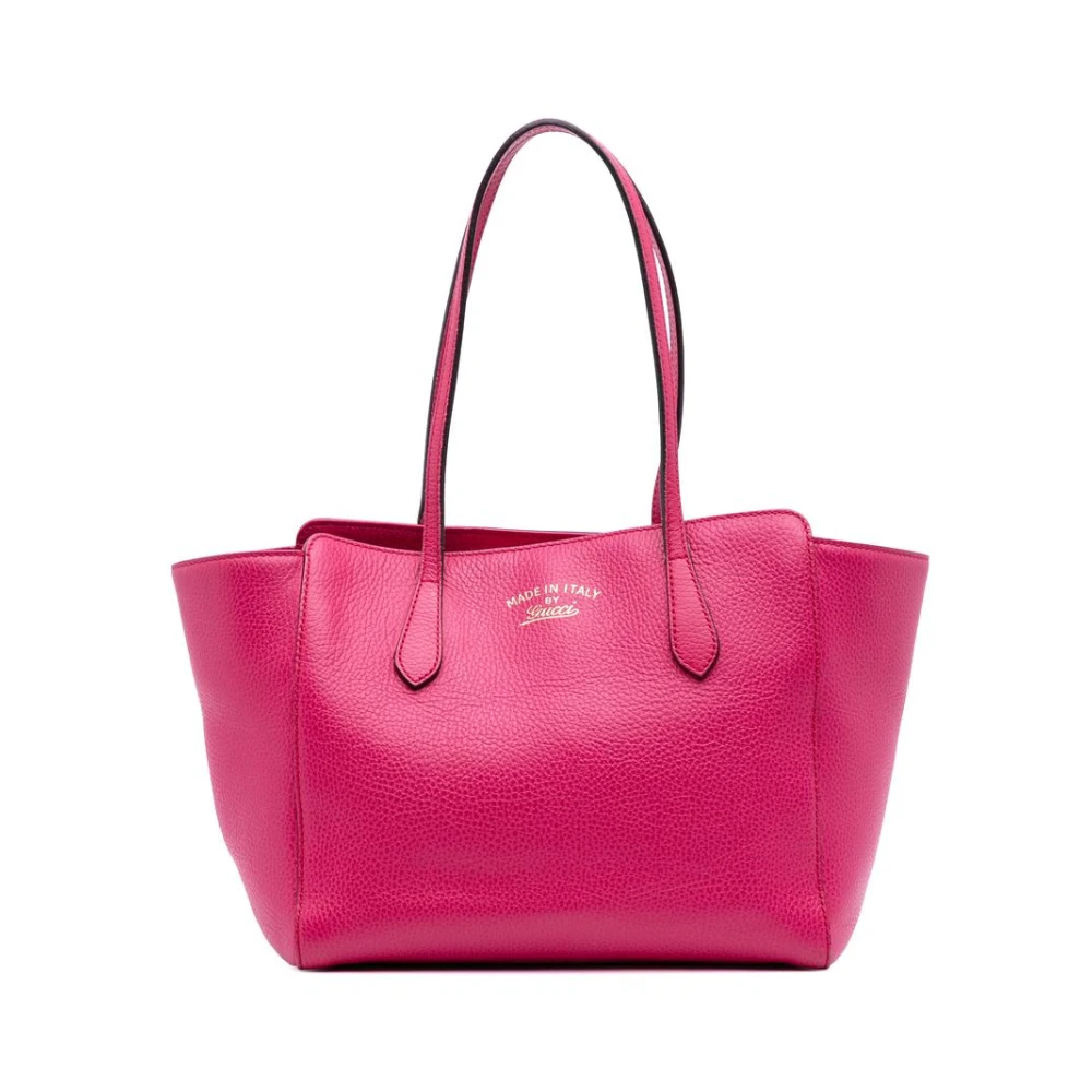 Gucci Vintage Damen Rosa Gebrauchte Ledertasche