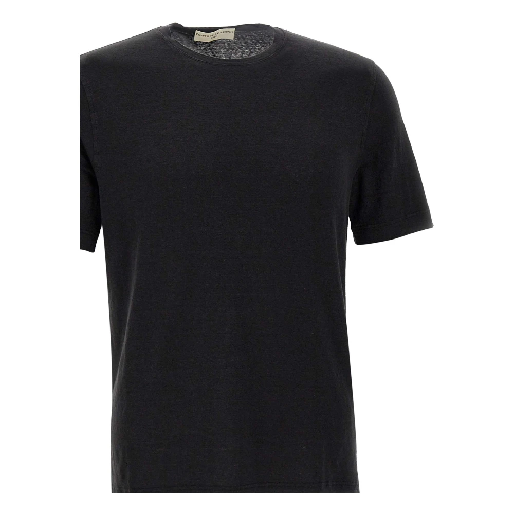 Filippo De Laurentiis T-Shirts Black Heren