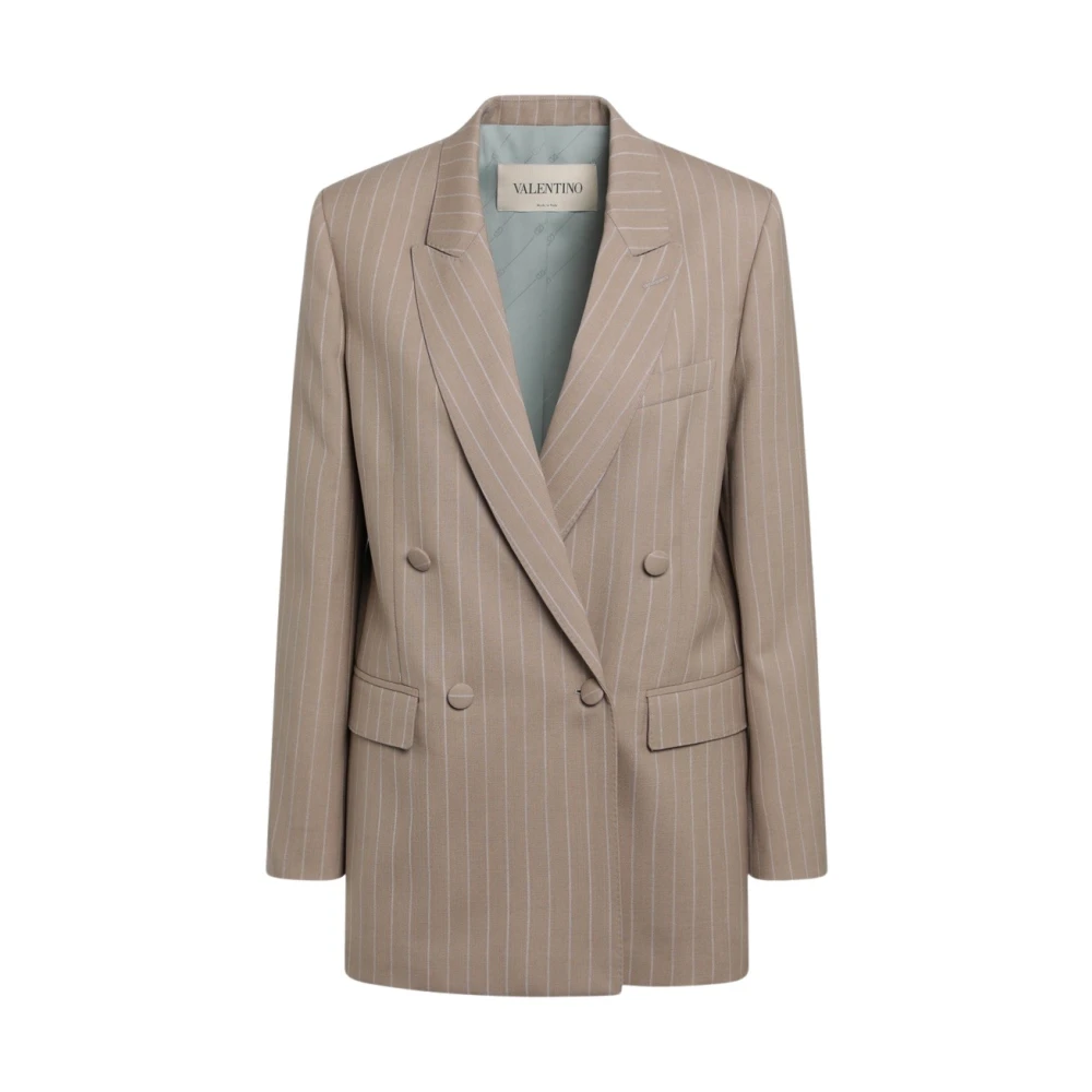 Valentino Garavani Blazers, Female, Xs, Jacket Beige