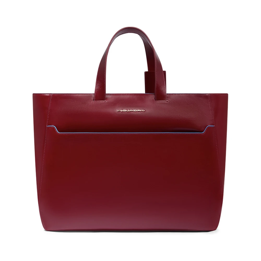 Piquadro Damen Rot Blue Square Tote