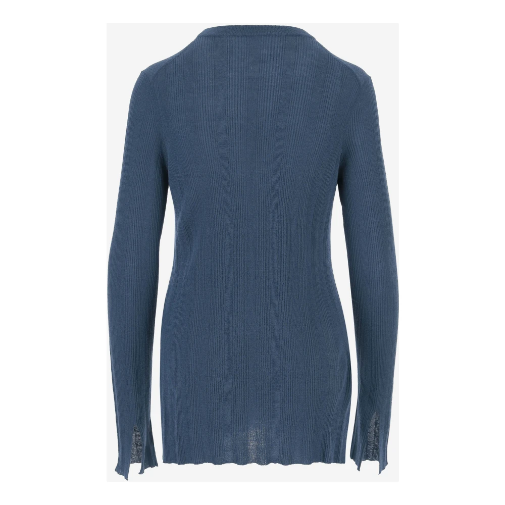 Jil Sander Stijlvolle Sweaters Collectie Blue Dames