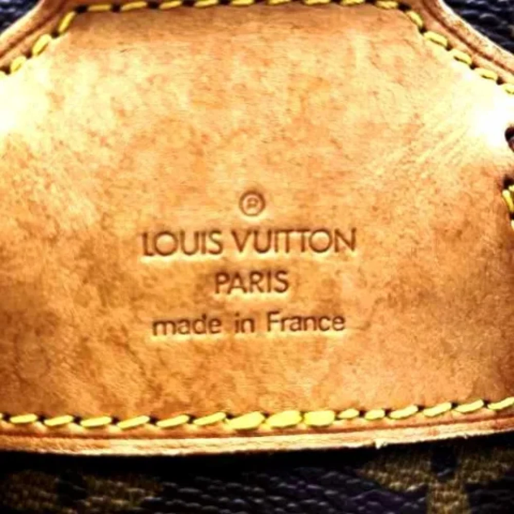 Louis Vuitton Vintage Pre-owned Canvas backpacks Brown Dames