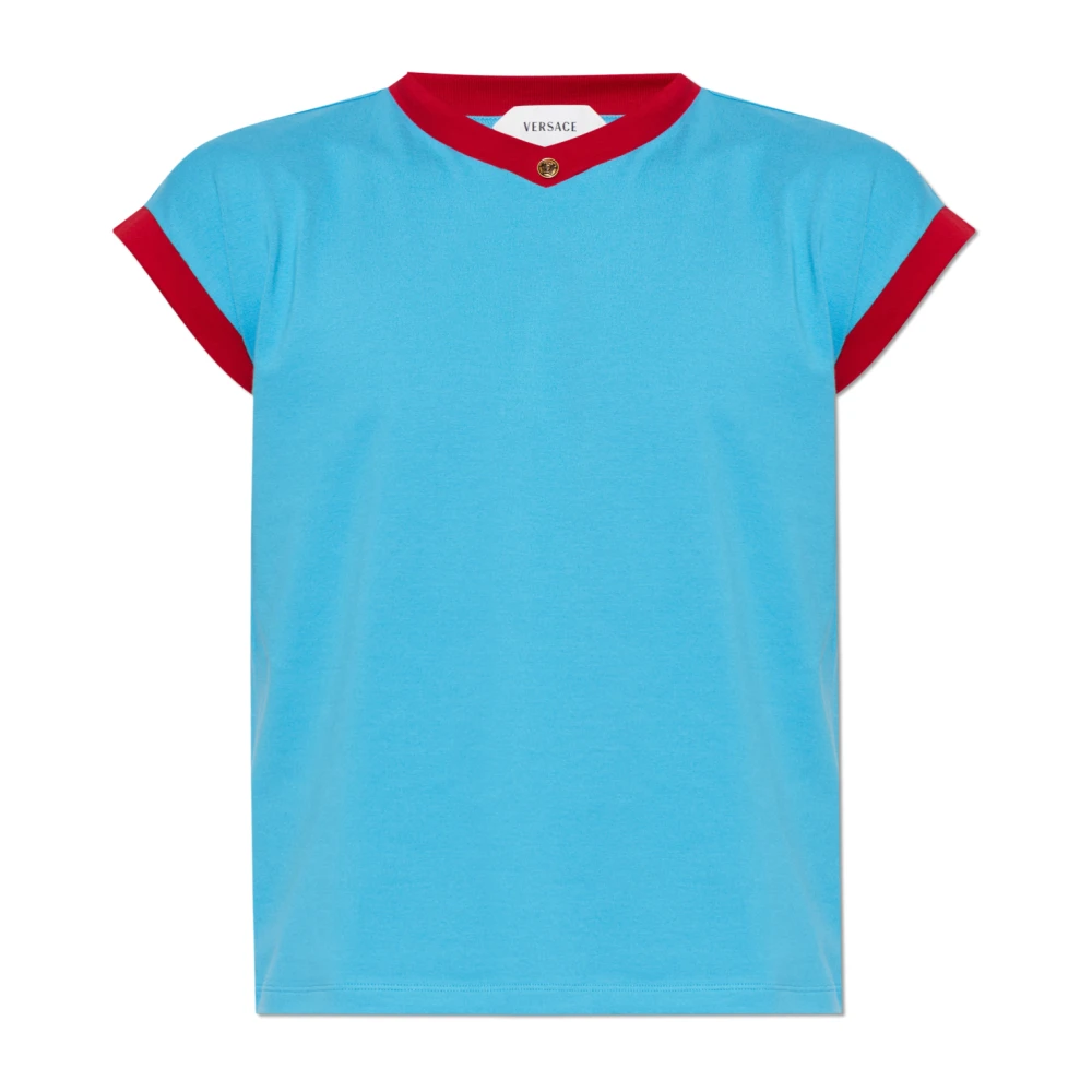 Versace Uomo Blu Top, M, New,