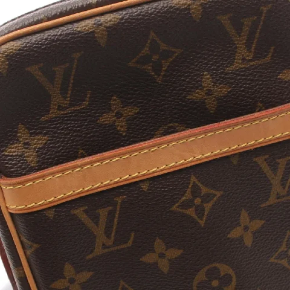 Louis Vuitton Vintage Pre-owned Leather shoulder-bags Brown Dames