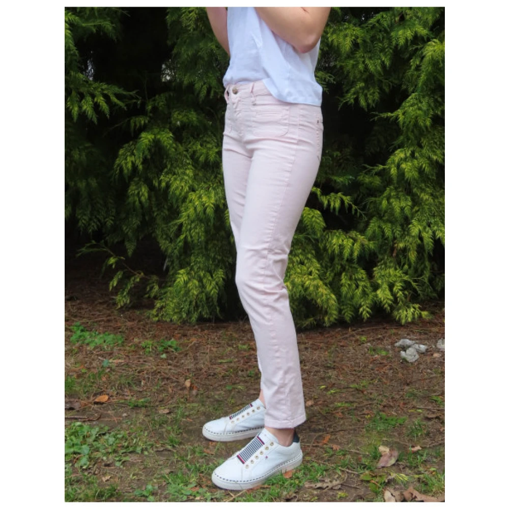 Islow Clara Gestreepte Broek Beige Dames