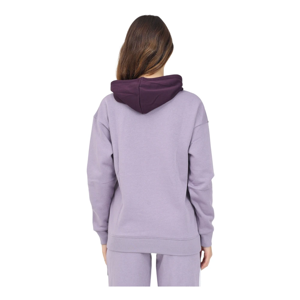 Puma Paarse Hoodie Sweatshirt Vrouwen Herfst Winter Purple Dames