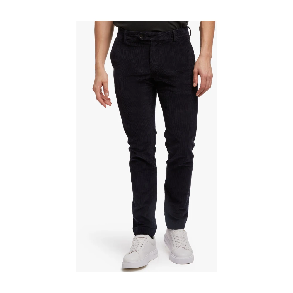 Brooks Brothers Stretch katoenen chinos Blue Heren