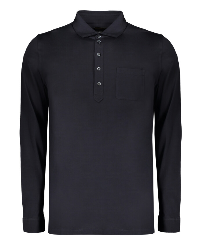 polo-en-coton-avec-boutons-en-nacre