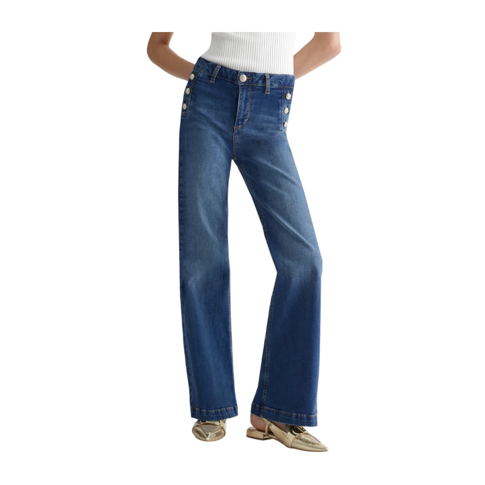 Liu Jo Klassieke Denim Jeans voor Dagelijks Gebruik Blue Dames