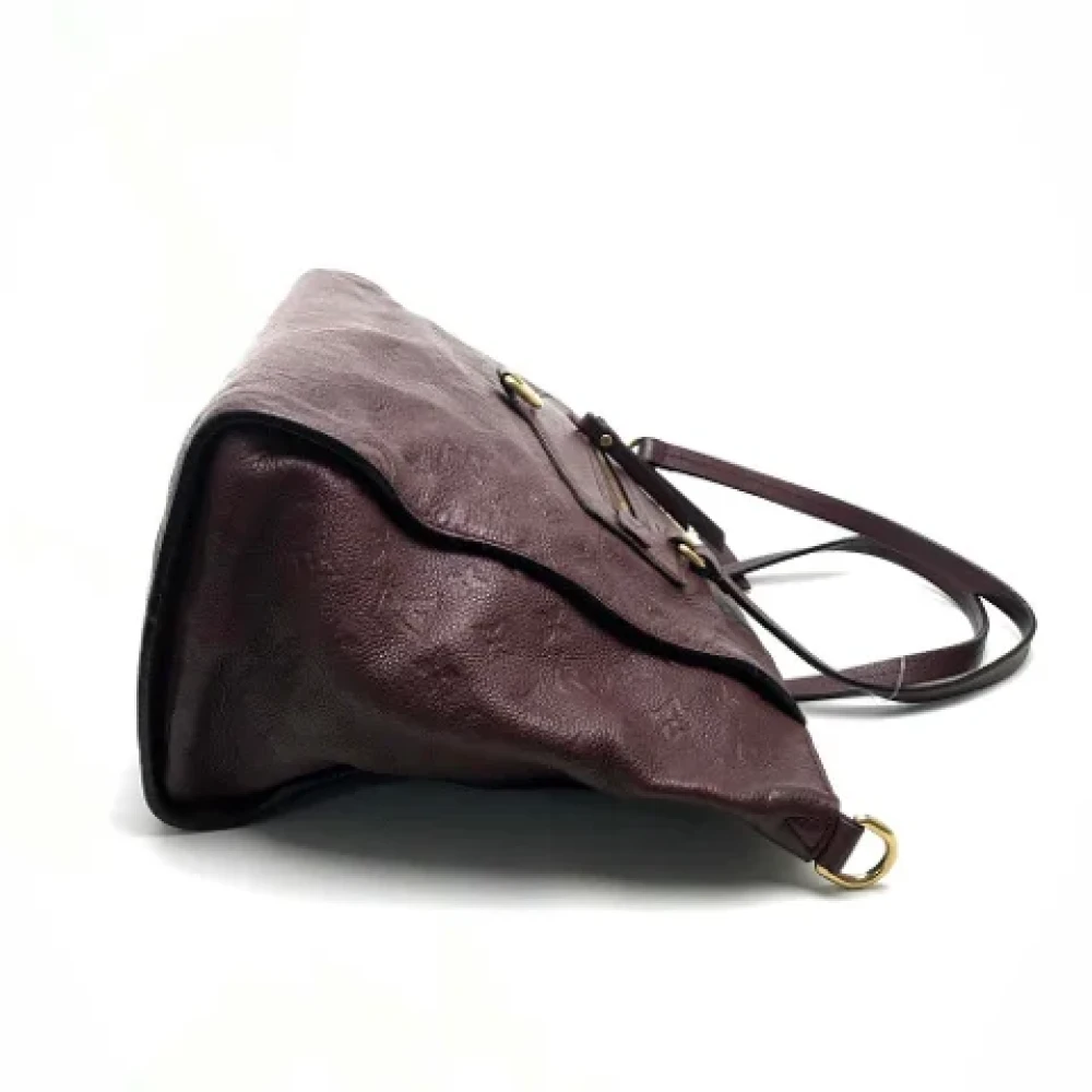 Louis Vuitton Vintage Pre-owned Leather louis-vuitton-bags Brown Dames
