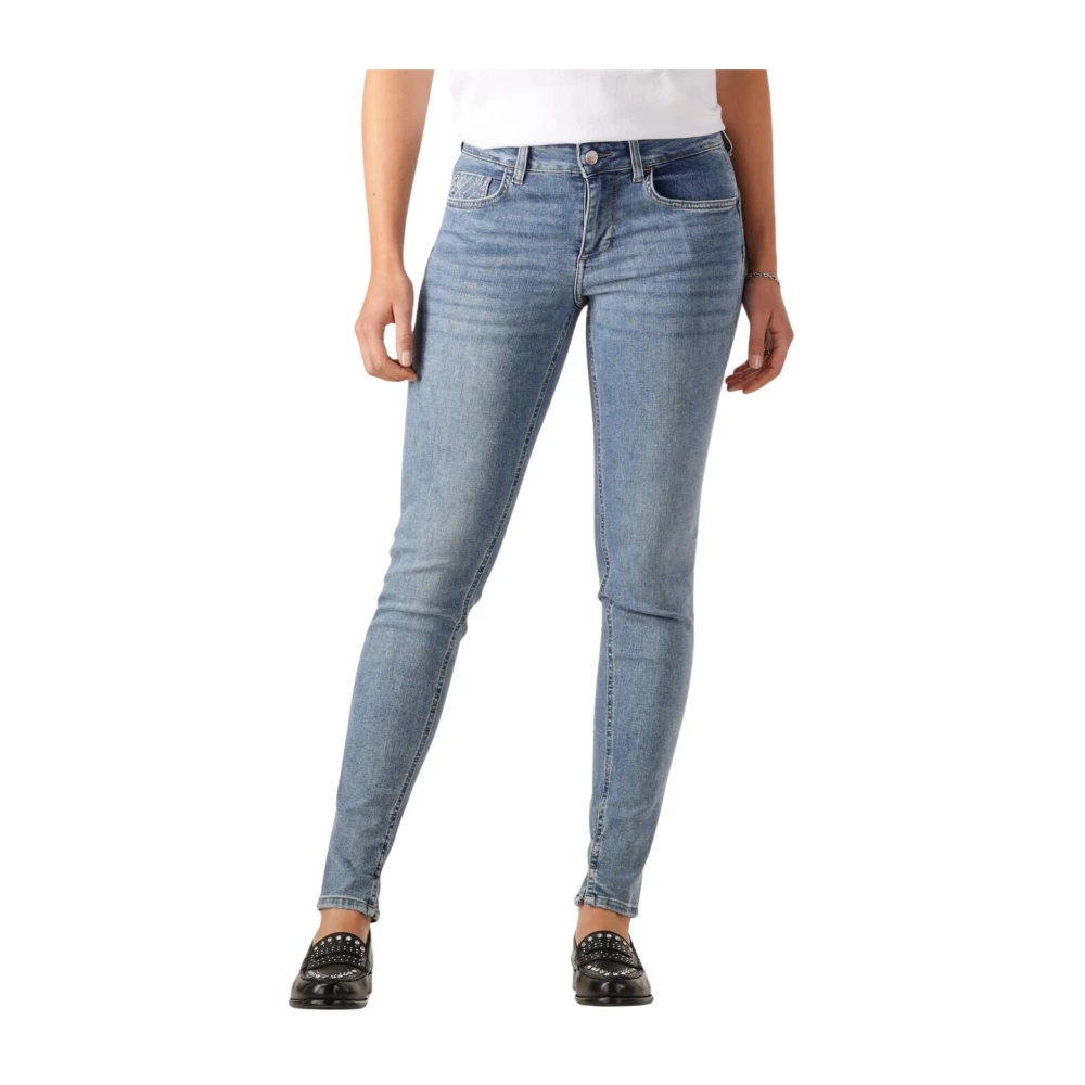Liu Jo Fabulous Slim Fit Jeans in Blauw Blue Dames