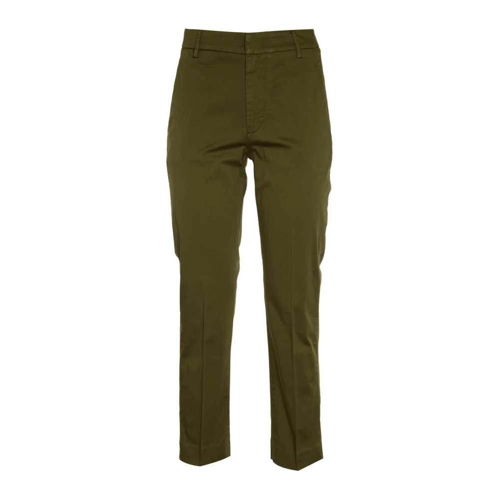 Dondup Slim-fit Trousers Green Dames