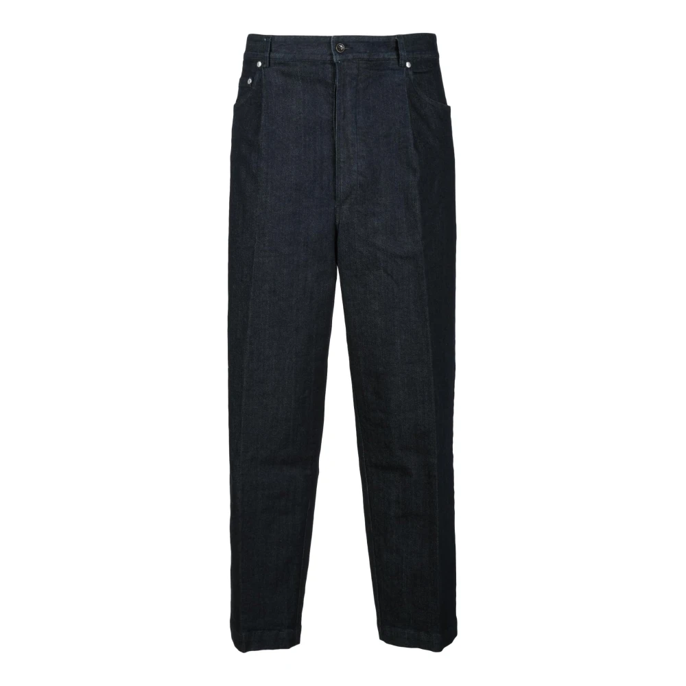 Daniele Alessandrini Heren Jeans 100% Katoen Blue Heren