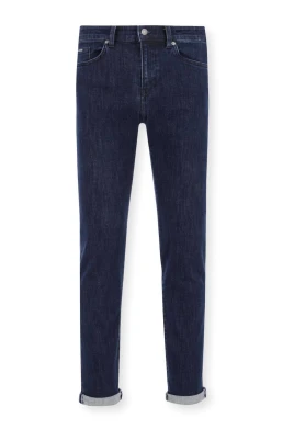 Slim Fit Bomull Stretch Byxor