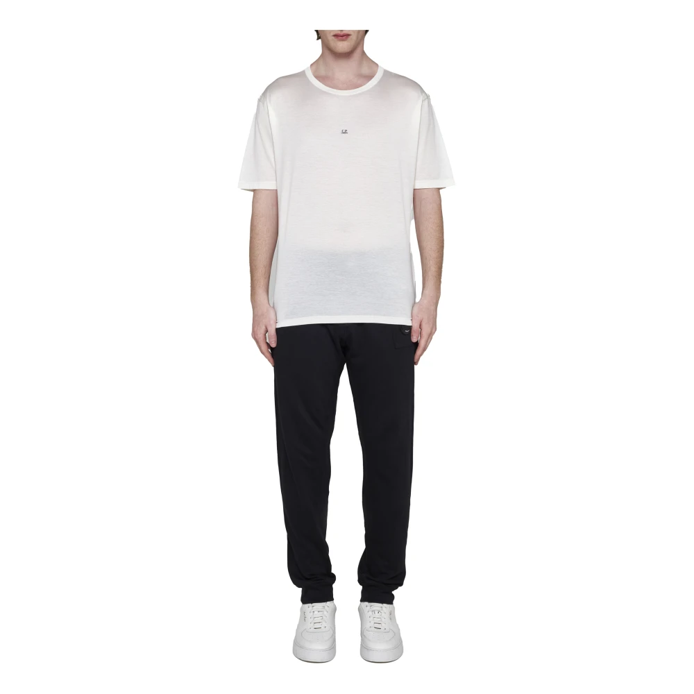 C.P. Company Stijlvolle T-shirts en Polos White Heren