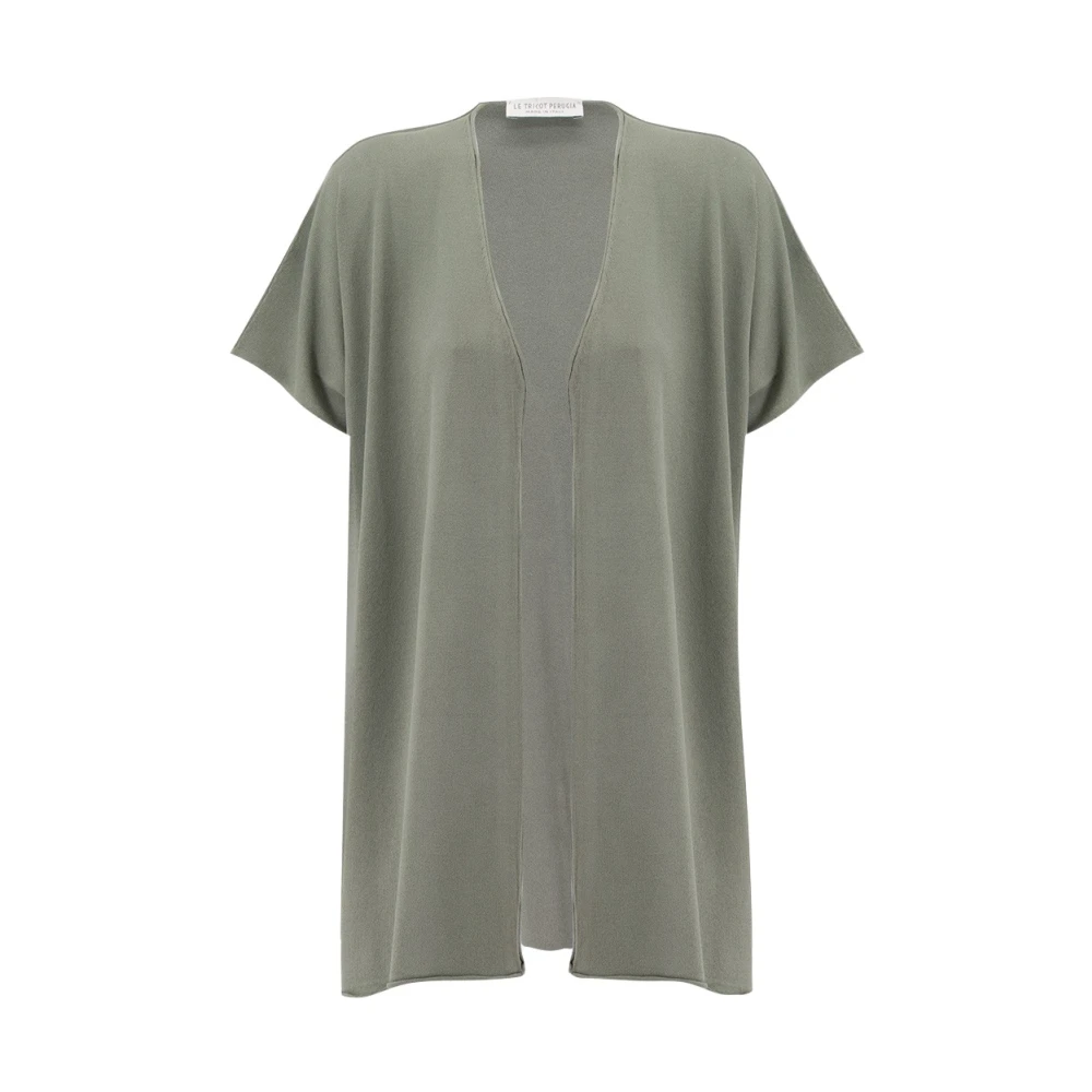 Le Tricot Perugia Cardigan Green Dames