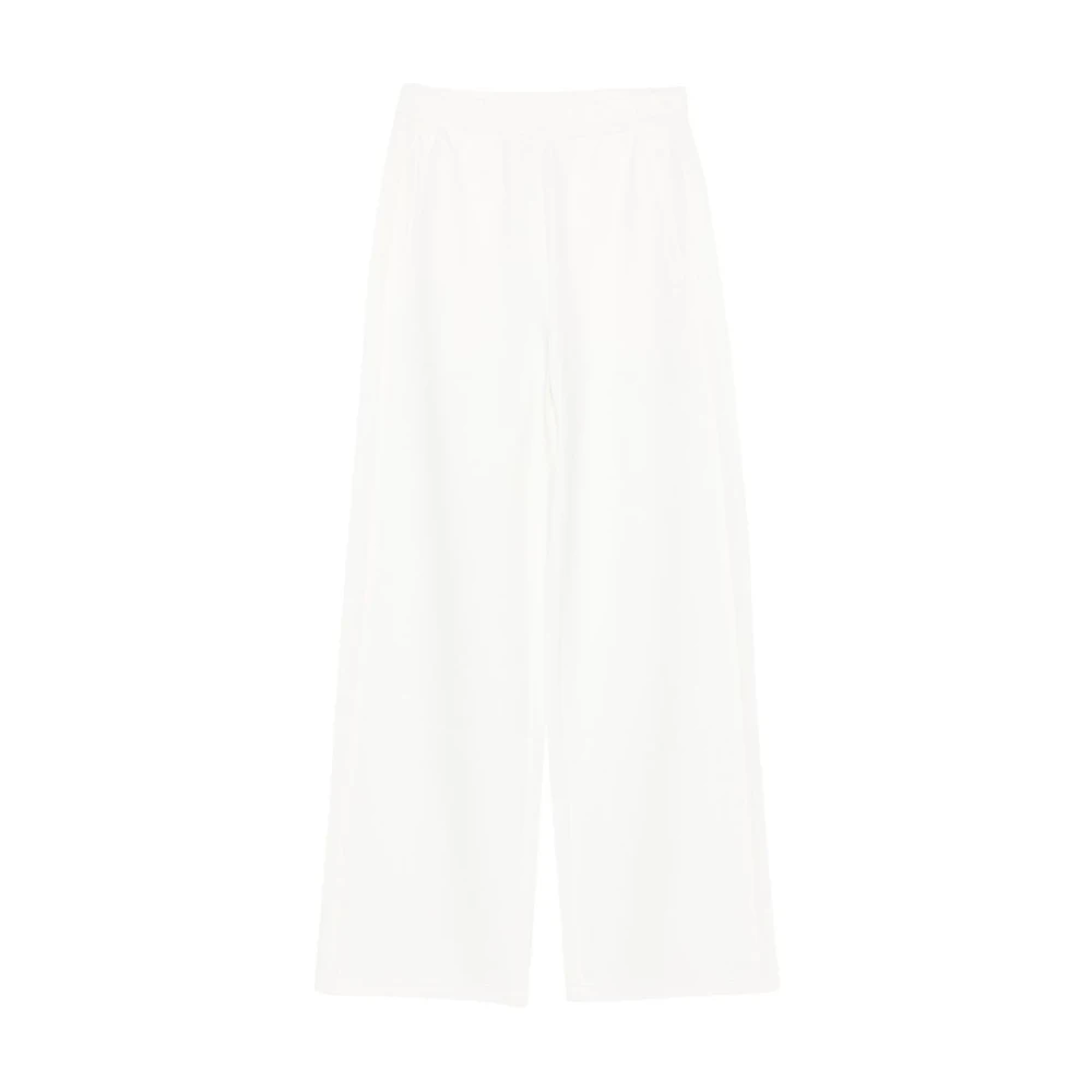 Emporio Armani White Capsule Trousers - Female - Wide Trousers - M - Trousers