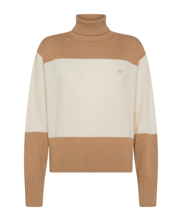 pull-a-col-roule-en-laine-melangee-a-motif