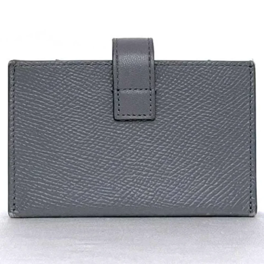 Celine Vintage Pre-owned Leather home-office Gray Dames