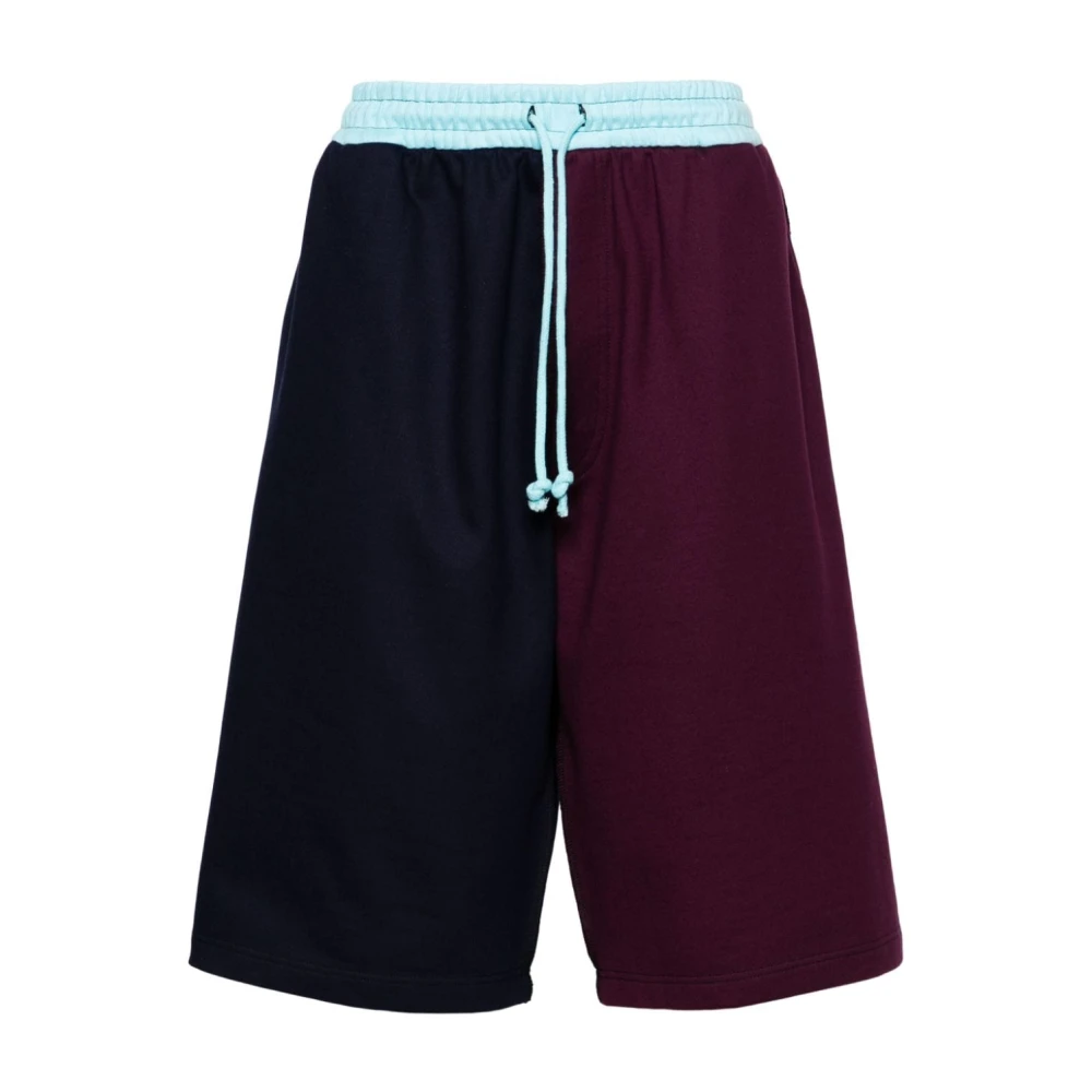 Rassvet Verstelbare Sweat Shorts Contraststiksels Panelen Multicolor Heren