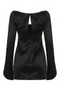 satin-dress-with-buttoned-cuffs
