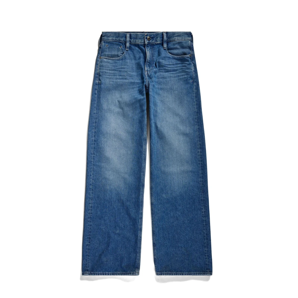 G-Star Raw Damen Blau 5-Pocket-Jeans G-Star "Judee Low Waist Loose Jeans", Gr. 26, Länge 34, (Faded Harbor), Obermaterial: 75% Baumwolle, 25% Baumwolle, Jean... - Bild 4
