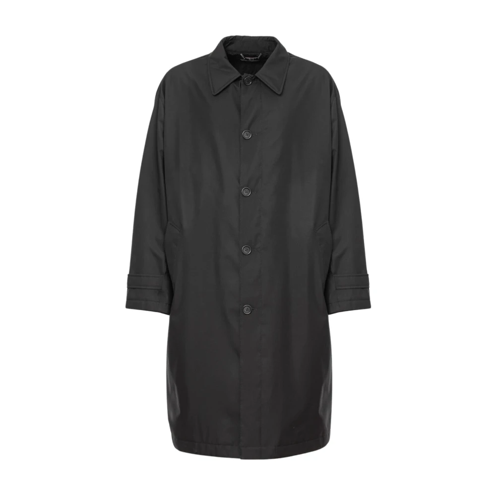 Dolce & Gabbana , Herren, Mäntel, Schwarzk, 2XL