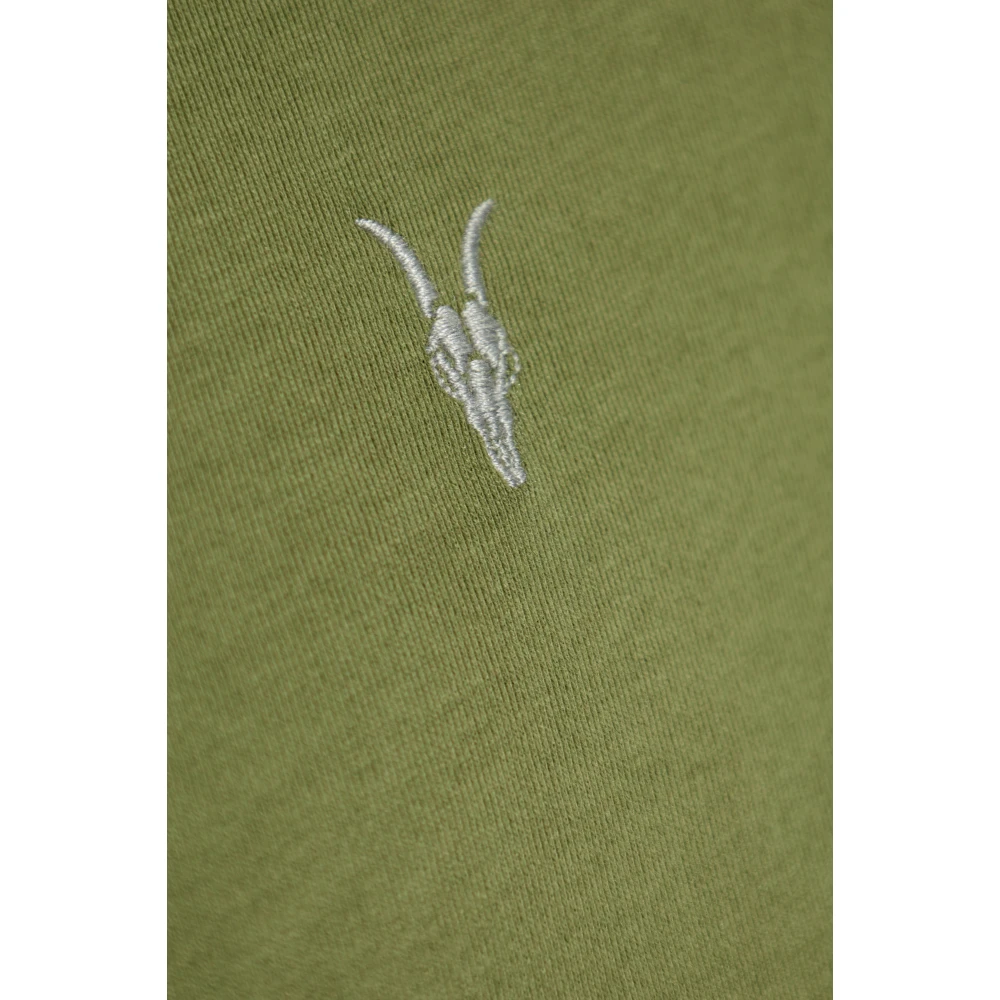AllSaints T-shirt `Brace` Green Heren